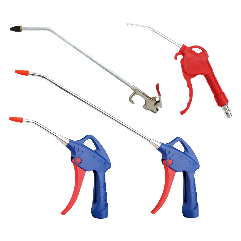 Pistola Neumática para Soplado de Polvo de Plástico y Acero Inoxidable para Limpieza Automotriz