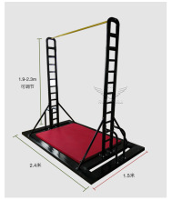 室内单杠可移动式引体向上训练器可升降简易安装户外单杠室外单杠