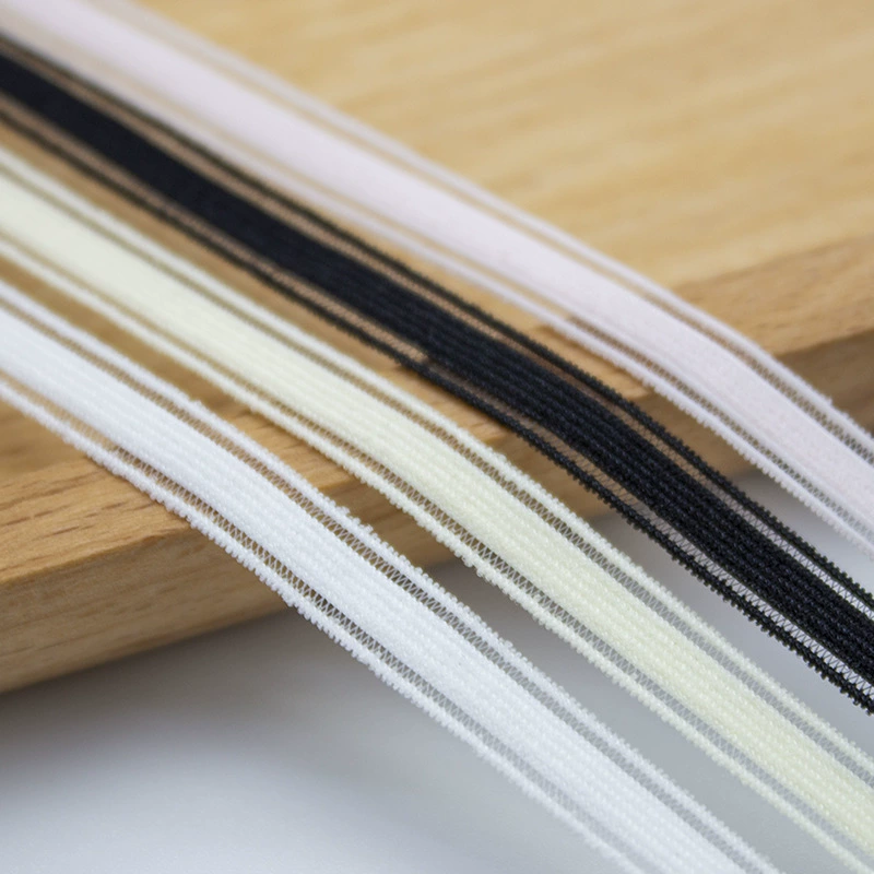 В наличии 0,6 см рыбий шелк резиновая резинка стеклянная шелковая эластичная веревка для головы тесьма нижнее белье аксессуары для одежды детская одежда