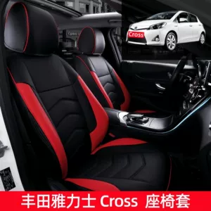 Toyota Yaris Cross üçün tam əhatəli dəri oturacaq örtüyü, sağ sükan