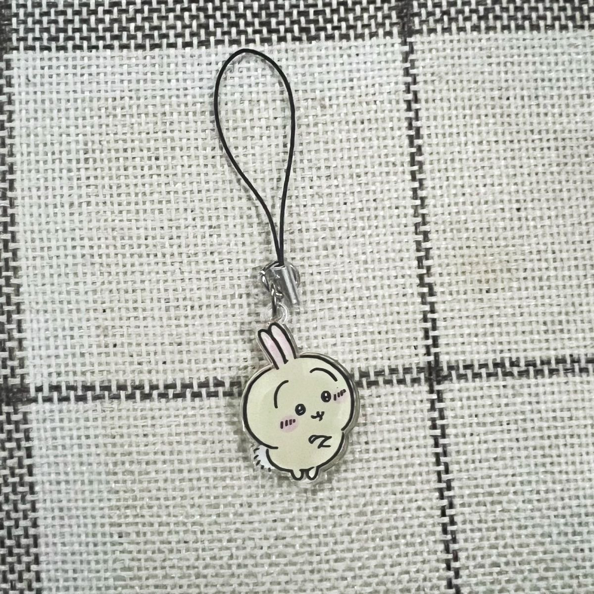 Chiikawa cadena de teléfono móvil Usaki regalo de estudiante Jiyikava lindo colgante cordón pequeño colgante image 9