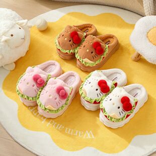HelloKitty����ЬŮʿ�ﶬ��2026�¿�ɐ۰���ë�q��ů������ЬŮ