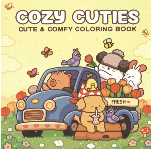 Libro de Colorear Anti-Estrés de 48 Páginas de Papel