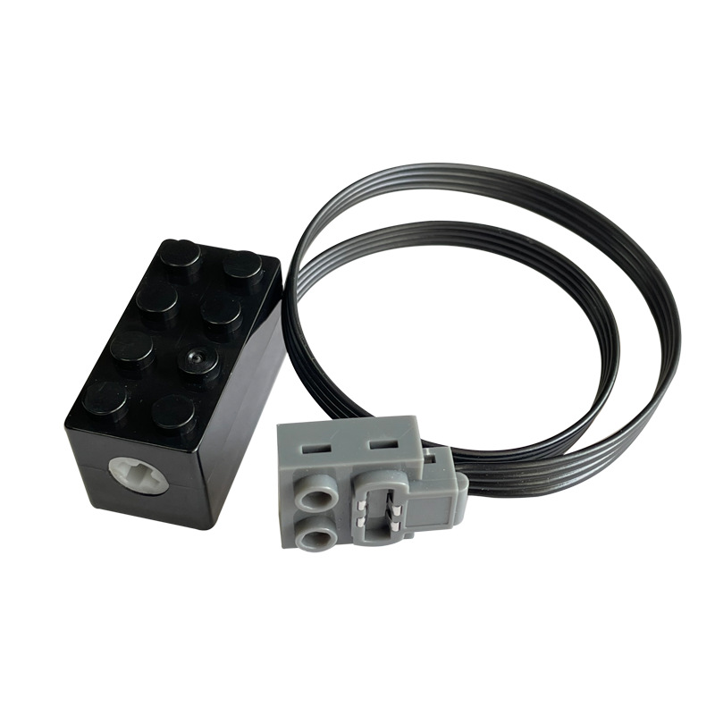 Compatible con bloques de construcción LEGO grupo de potencia motor APP batería de litio control remoto recibir explosión roja diamante monstruo tren MXL motor