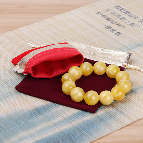 Phnom Penh velvet bag gift bag jewelry bag ornaments packaging bag bracelet pouch cultural and recreational velvet bag 
