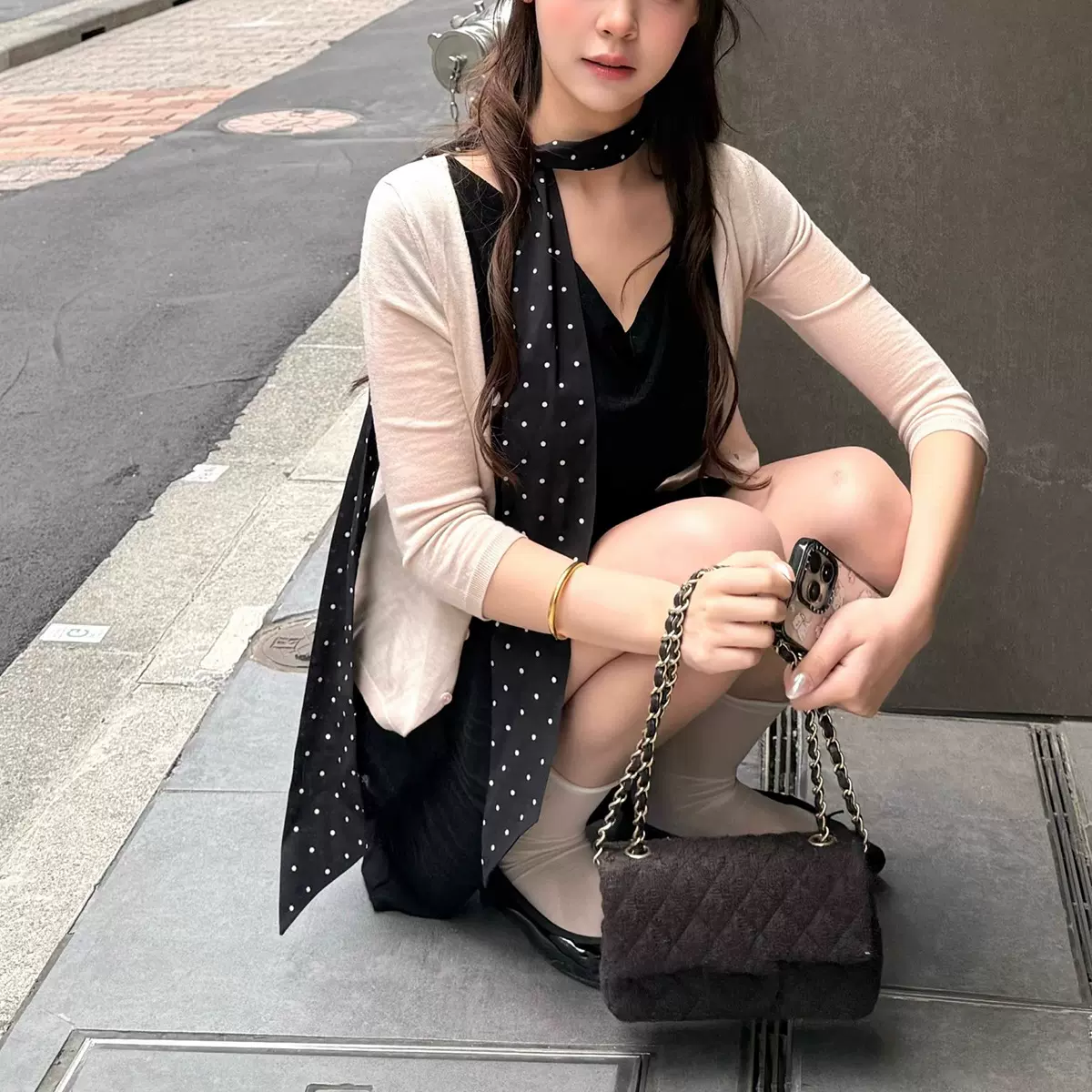 现货 基础魅力 精纺全毛凉感防晒冰丝开衫小外搭罩衫开衫薄针织衫