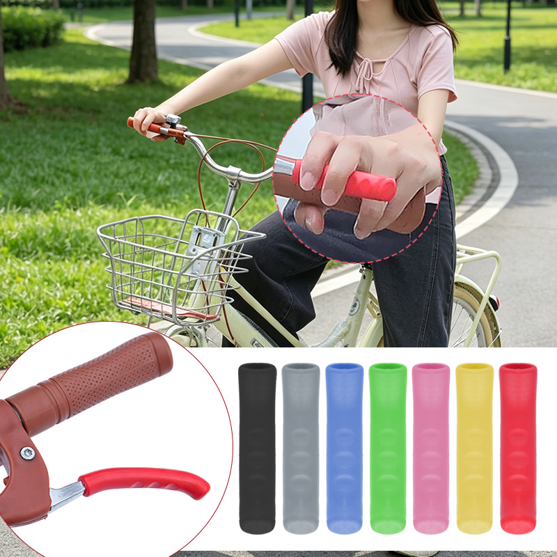 Bicycle Brake Protective Cover, Universal Brake Handle Cover, Non-Slip and Wear-Resistant Tpe Handle Protective Cover Accessories