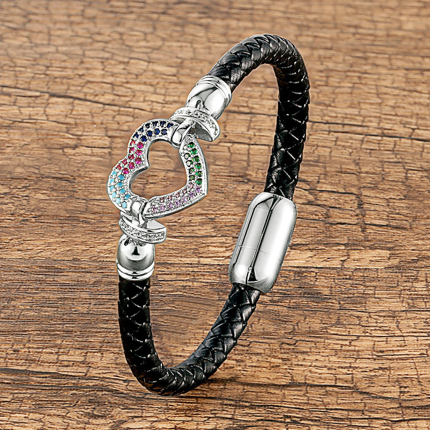 Woven retro bracelet for men and women