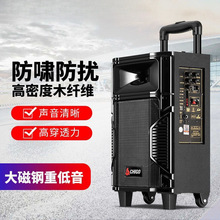 广场舞蓝牙音响大音量低音炮高音质家用k歌户外拉杆叫卖音箱包邮