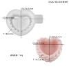 D6282-Love twist candle cup mold