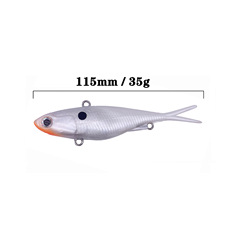 Lure Casting Lead Soft Baits Long-Range Casting Lures Trolling Sea Fishing Boat Fishing Tackle