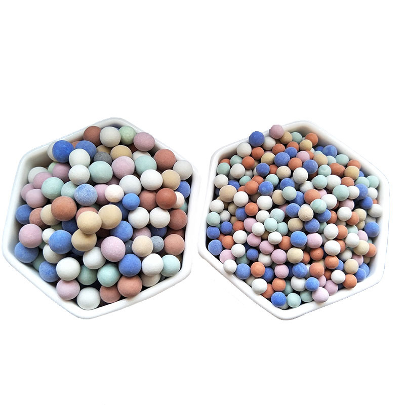 厂家供应混合陶粒  多肉绿植盆栽铺面用彩色陶粒园艺无土栽培用