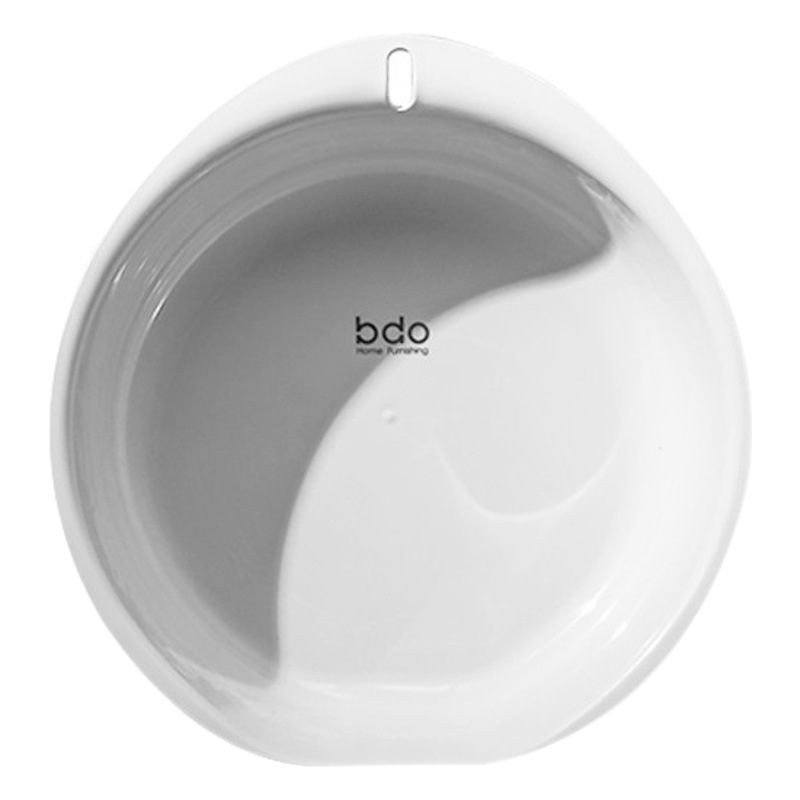 Bdo Washbasin, No-Drill Bathroom Hanging Basin, Bathroom Wall-Mounted Basin for Bathing, Thickened Plastic Basin, Large Size