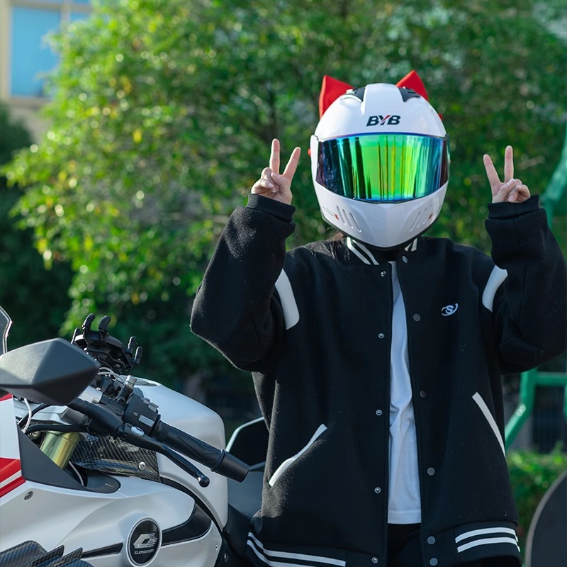 Accesorios para cascos de motocicleta, accesorios pequeños, vehículos eléctricos, cascos para niños, orejas de gato, orejas de conejo, libélula de bambú, lazo image 3