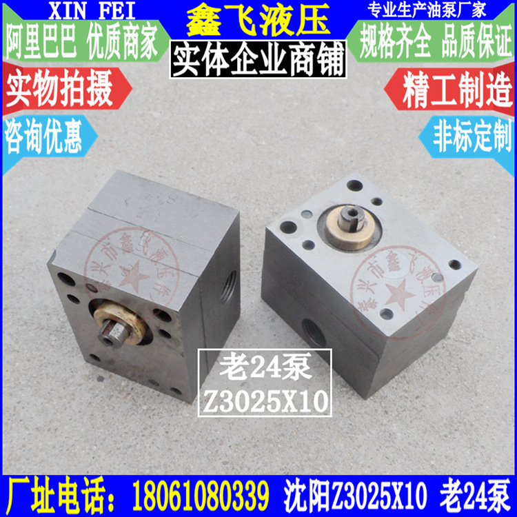 Z3025x10 老24泵 操纵泵 沈阳中捷人民友谊机床厂3035机床油泵