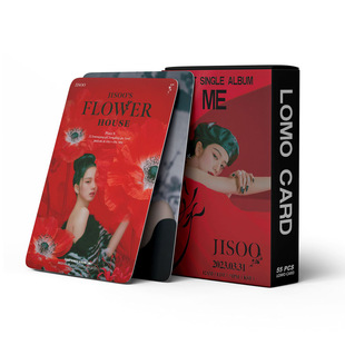 �羳�����F؛55����ī������С��JISOO ME SOLO KPOP��߅LOMO��Ƭ