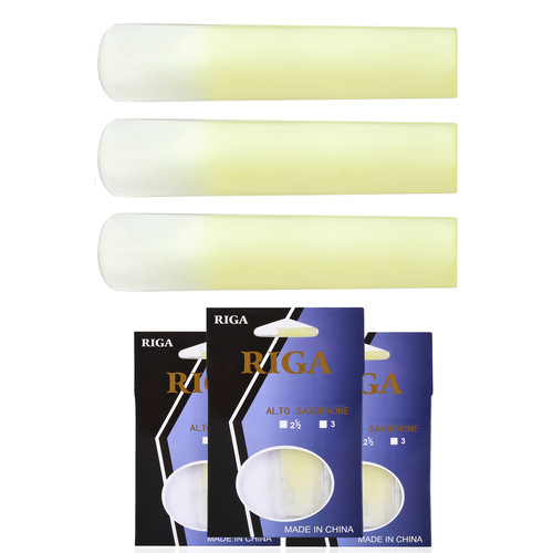 3 pack resin reeds alto saxophone reeds - hardness 1.5, 2.0, 2.5 Alto Sax Reed