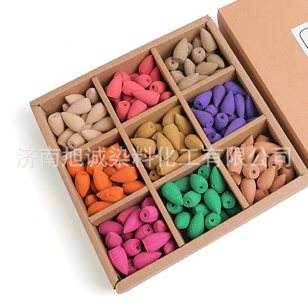 造纸用大红染料厂家供应大红粉造纸黄彩色塔香佛香染色剂