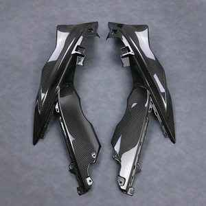 Yeni YAMAHA R3 ön böyük yan lövhə, karbon lifli qabıq, modifikasiya aksesuarları