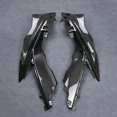 Yeni YAMAHA R3 ön böyük yan lövhə karbon lifli qabıq motosiklet modifikasiya aksesuarları