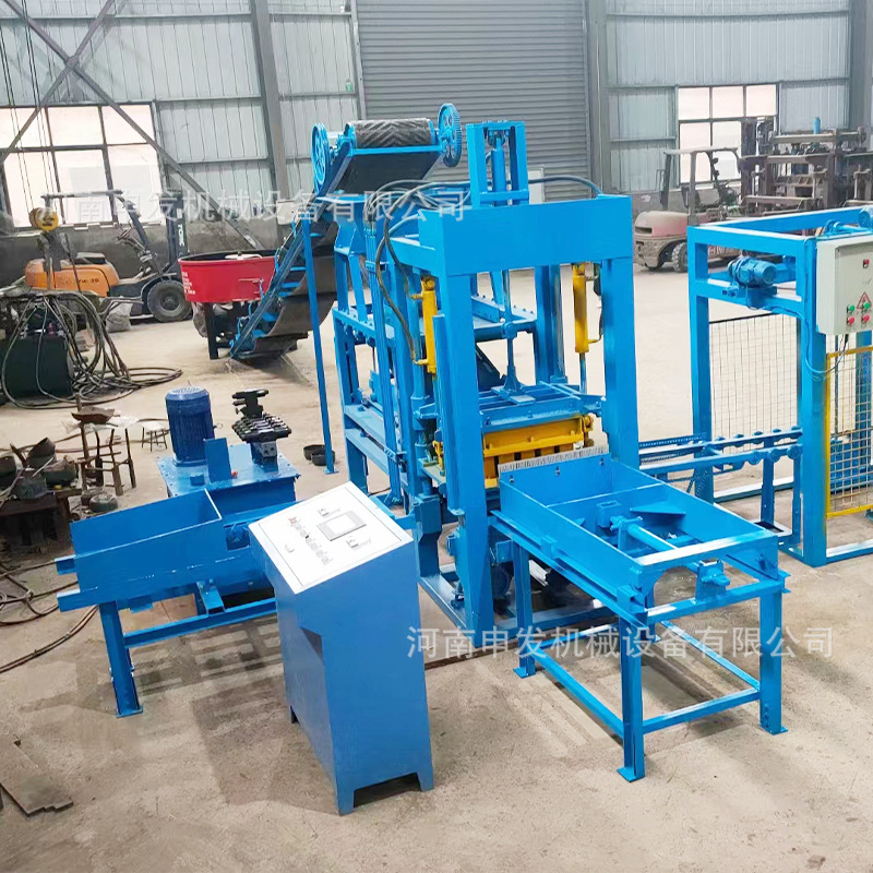 厂家供货免烧空心砖机 马路彩砖机花制砖机 混凝土水泥静压砖机