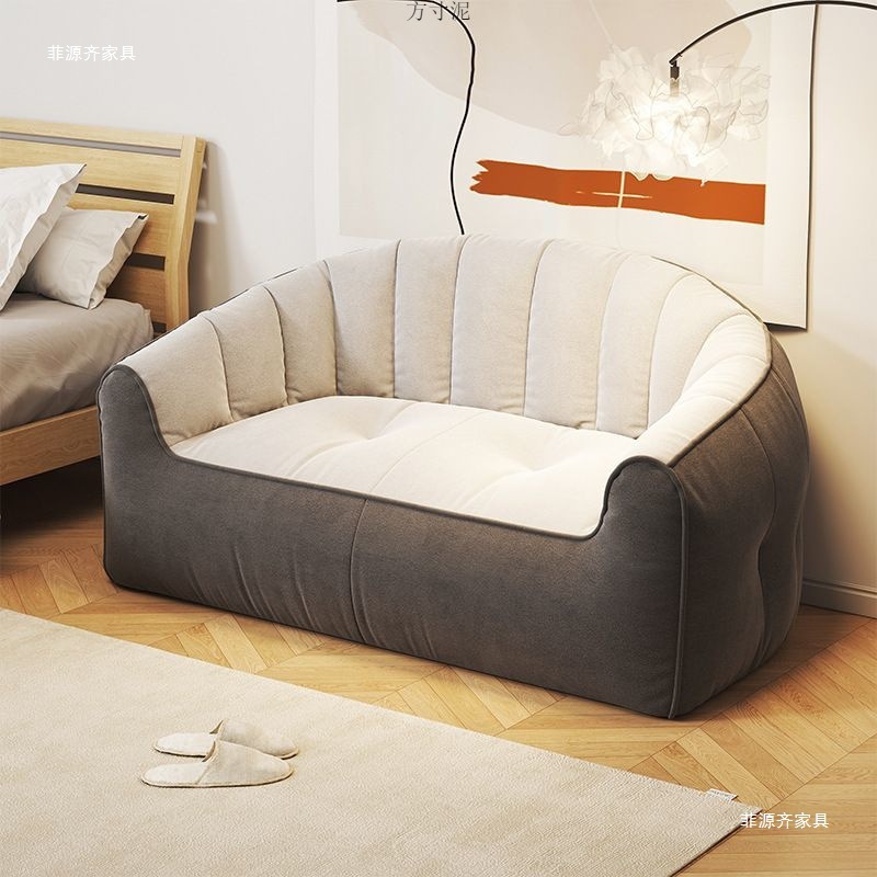 Lazy Sofa Tatami Double Bean Bag Reclining and Sleeping Internet Celebrity Bedroom Balcony Dormitory Rental House Small Sofa Factory