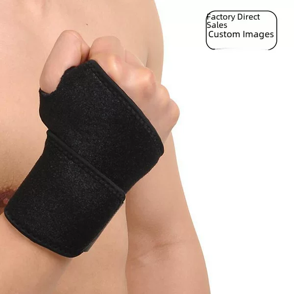 Fitness Wrist Guard Diving Material Anti-Sprain Wrapped Pressurized Adjustable Sweat-Absorbent Wrist Tendon Sheath Sheath