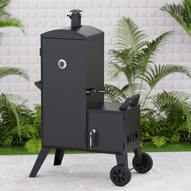 Horno de ahumado estadounidense transfronterizo horno de ahumado comercial horno de ahumado vertical horno de ahumado de carbón horno de ahumado de Texas rack