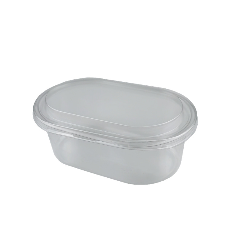 280 500 700ml tazón lleno de múltiples capas caja de la torta ins caja de leche de soja tiramisú caja de la pesca de la fruta
