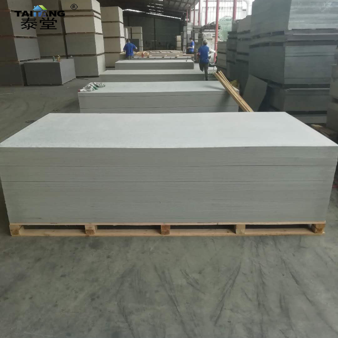 Aislamiento térmico decorativo ligero 6mm tablero de cemento techo tablero de fibra de cemento panel de pared exterior 10mm