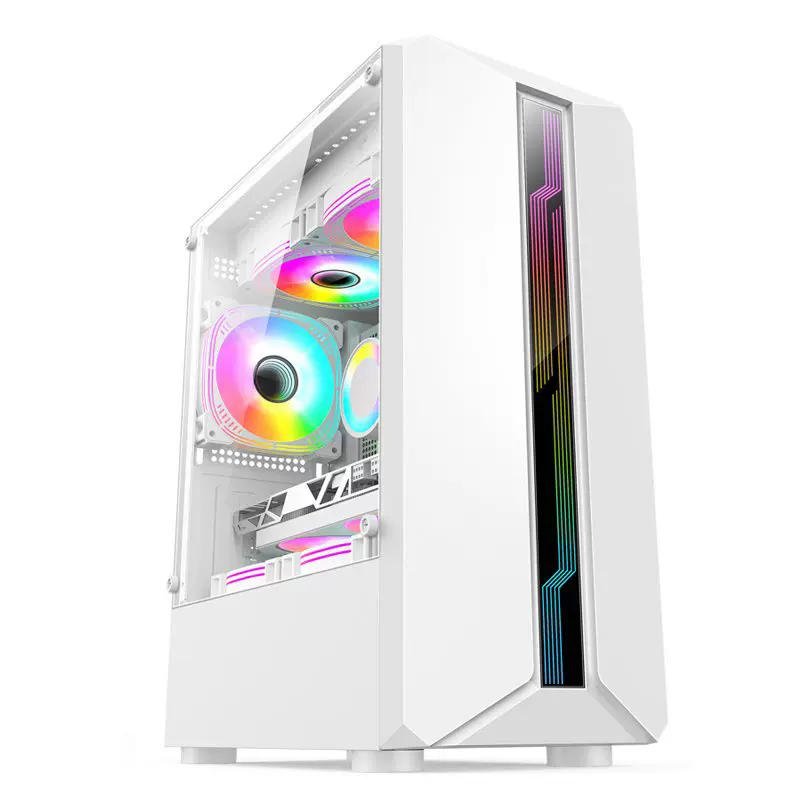 1722 компьютерный кейс m-atx настольный мини сборочный корпус для DIY офисный кейс itx
