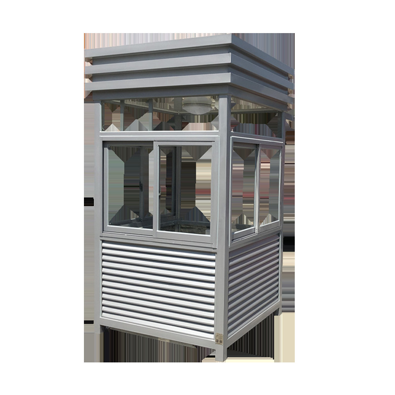 Cabina DE SEGURIDAD estructura de acero cuadrada cabina de seguridad al aire libre sala de servicio propiedad cabina de peaje guardia cabina de seguridad