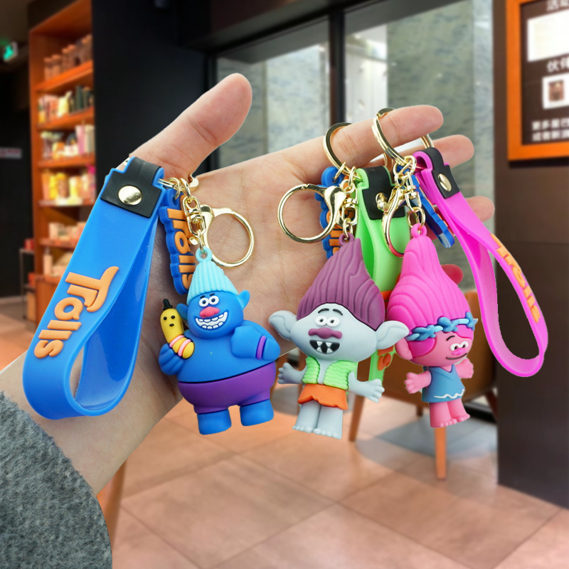 Magic Hair Elf Giant Doll Bag School Bag Pendant Ins Cute Doll Ugly Funny Doll Keychain