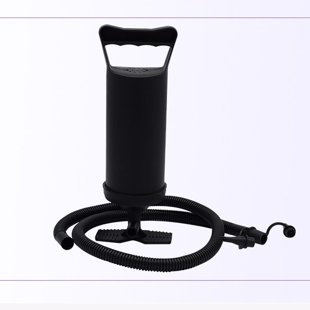 12inch Inflatable Cylinder Beach Toy Ball Outdoor Swimming Ring Pump Portable Hand Push Inflatable Cylinder Swimming Supplies