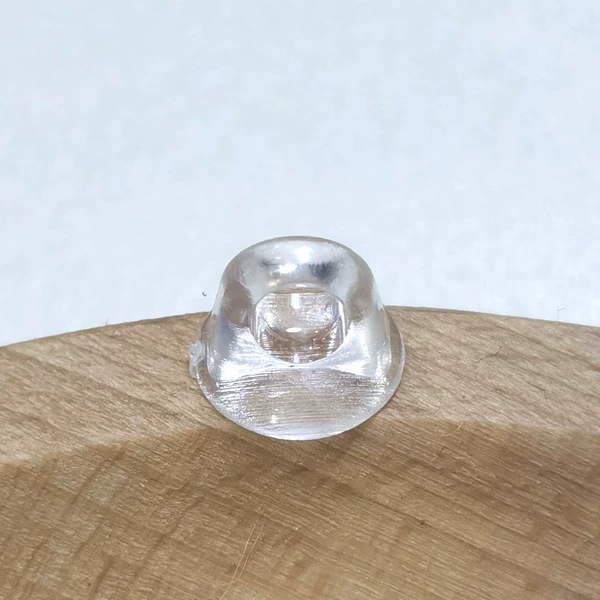 8mm transparent round buckle