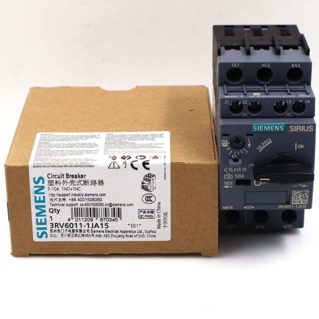 原装西门子断路器3RV6011-1JA15  3RV6011-1KA15  3RV6011-4AA15
