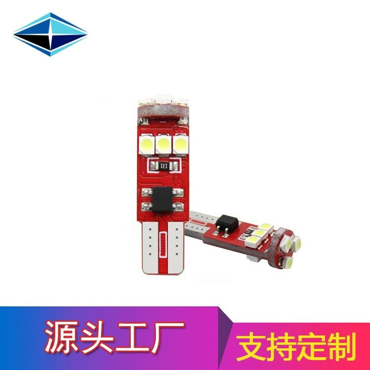 Трансграничные взрывы t10 лампа для чтения декодирование 2835 подсветка для автомобиля 3528 9smd светодиодный индикатор ширины