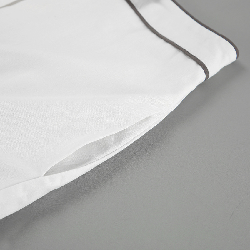 238g Weight Long Sleeve Sleeve Length Cotton Fabric Type Pant Co-ord Set Sets Type 2 Pieces Set Quantity Holiday, Outdoor, Daily Occasion Turndown Neckline Regular Fit Fit Type Solid Color, Lines Pattern Summer, Spring Season Women's Gender Pocket Design Streetwear Style Holiday Outdoor Daily Women's Streetwear Solid Color Lines Cotton Pocket Pant Co-ord Set Shorts Sets 15