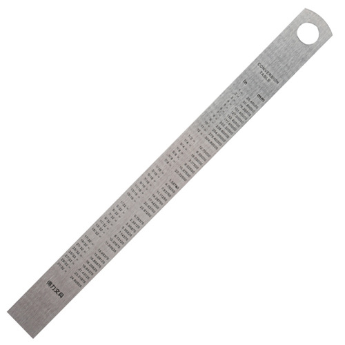 Deli 8461 stainless steel ruler 15cm steel ruler scale accurate and durable steel ruler office stationery supplies wholesale