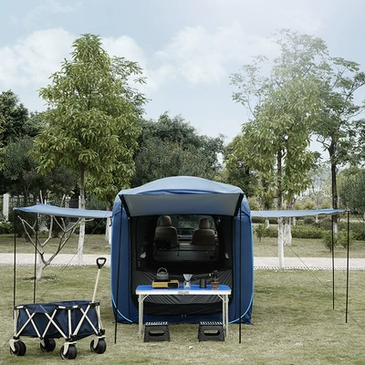 trunk tent simple rainproof – Avtomobil dam çadırları