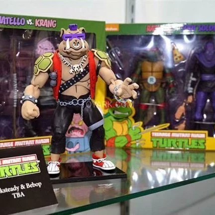 Высококачественная версия NECA Ninja Turtle 2017SDCC Limited Bulls Pig Noodles может держать набор