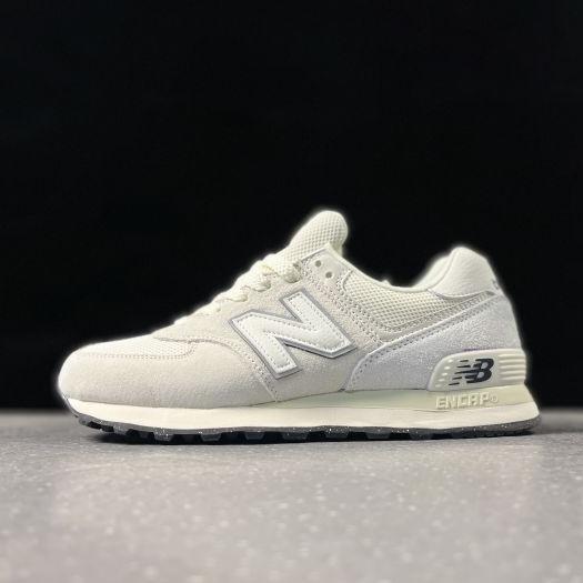 莆田純正ニューバランス NB574 男女兼用ランニングシューズ、カジュアルで多用途なジョギングシューズ、カップル用の白い靴、スポーツシューズ|undefined
