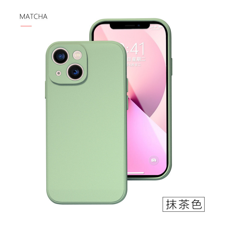 Pd5はアップル13携帯ケースiPhone14純色tpuソフトケース12フロスト全包保護カバー15PROMを適用する|undefined