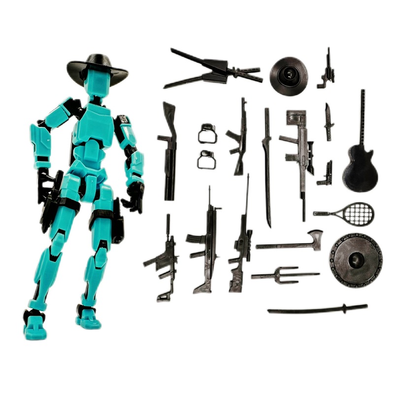 新製品 3D プリントキャロットマン多関節アクションフィギュアガンダム兵士インターネット有名人キャロットナイフ減圧おもちゃラッキー 13|undefined