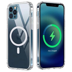 アクリル透明、Apple 16 Pro Max対応、マグネット式スマホケース、iPhone 17、高級感、14、大穴、耐衝撃