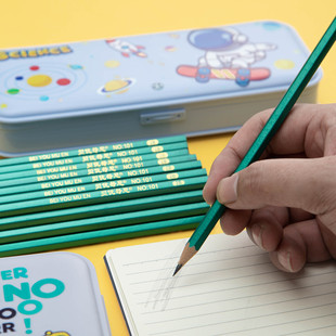Pupils Hexagon Green Rod Children's Writing HB Pencil Drawing Examination Sketch Coating Card 2B Pen Wholesale Special Stationery