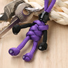 New product Buddy Paracord Keychain woven mask doll pendant spot