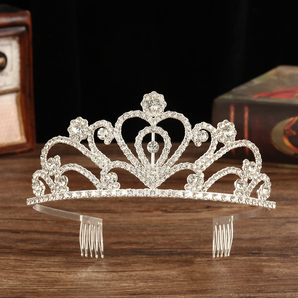 Corona de plata + diamante blanco