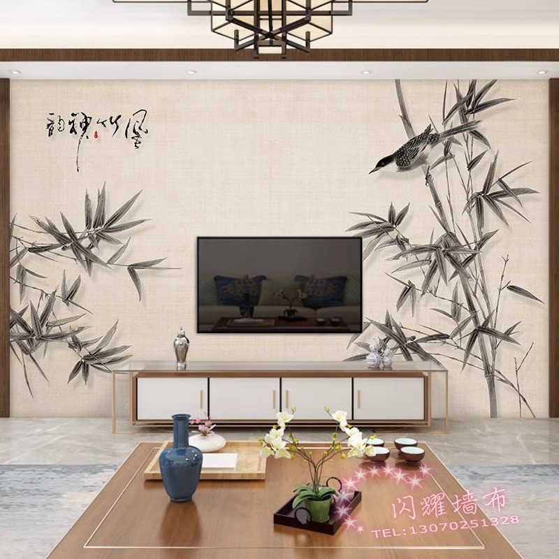 轻奢风潮牌麻将馆主题背景墙布网红服装店墙纸奢侈品棋牌装饰壁纸|undefined