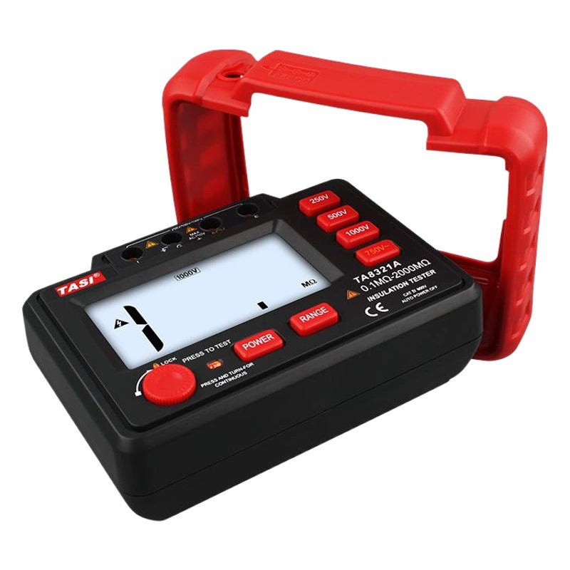 Мегомметр цифровой 500 В высоковольтный электронный измеритель сотрясения 1000 В Электрический измеритель высокого сопротивления 2500 В тестер сопротивления изоляции